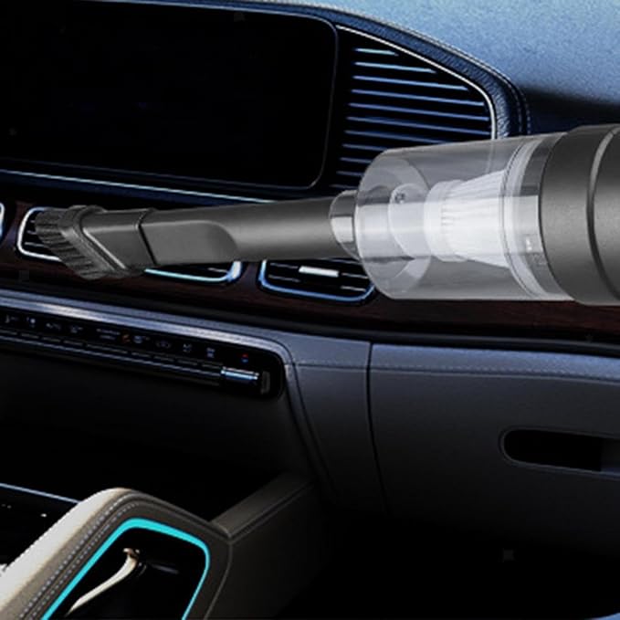 2 in 1 Wireless Rechargeable Car Vacuum Cleaner