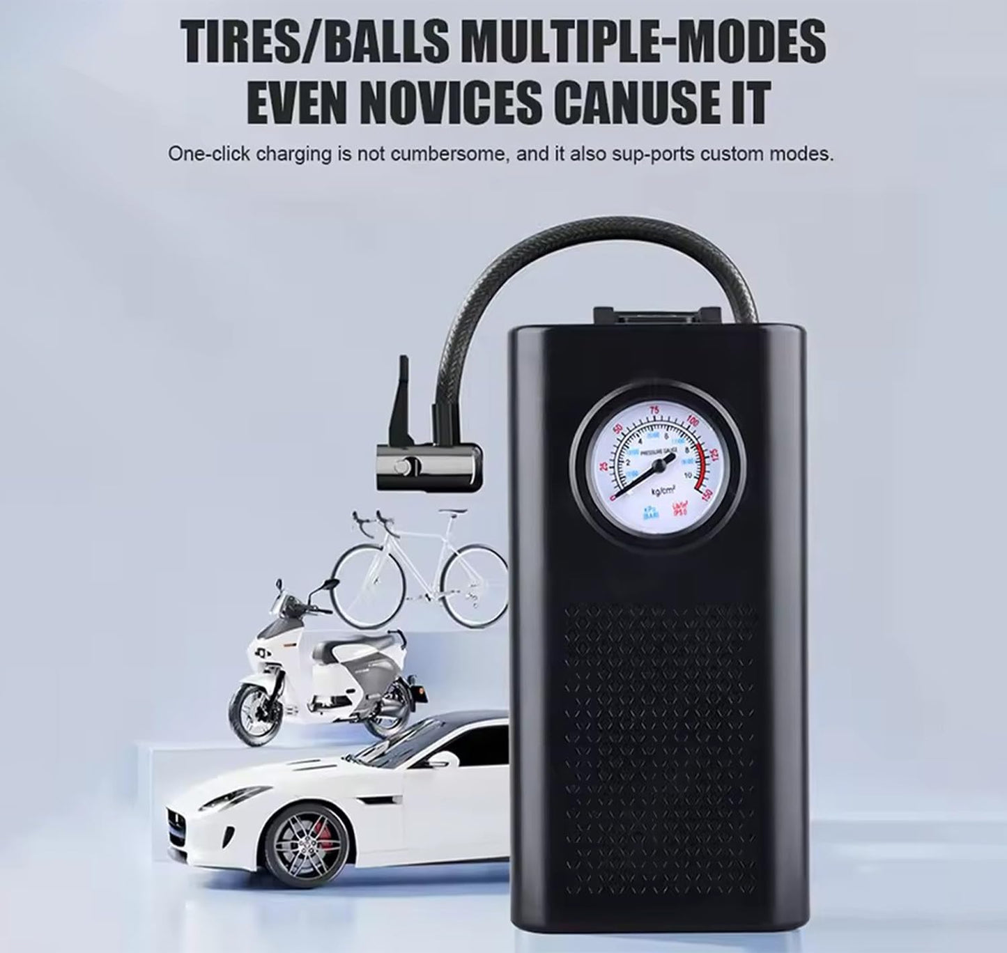 Portable Air Compressor Tire Inflator