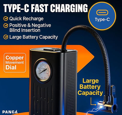 Portable Air Compressor Tire Inflator
