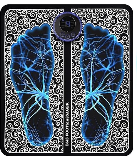 Vibrating Bubble Electric Ems Foot Massager Pad