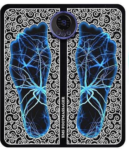 Vibrating Bubble Electric Ems Foot Massager Pad