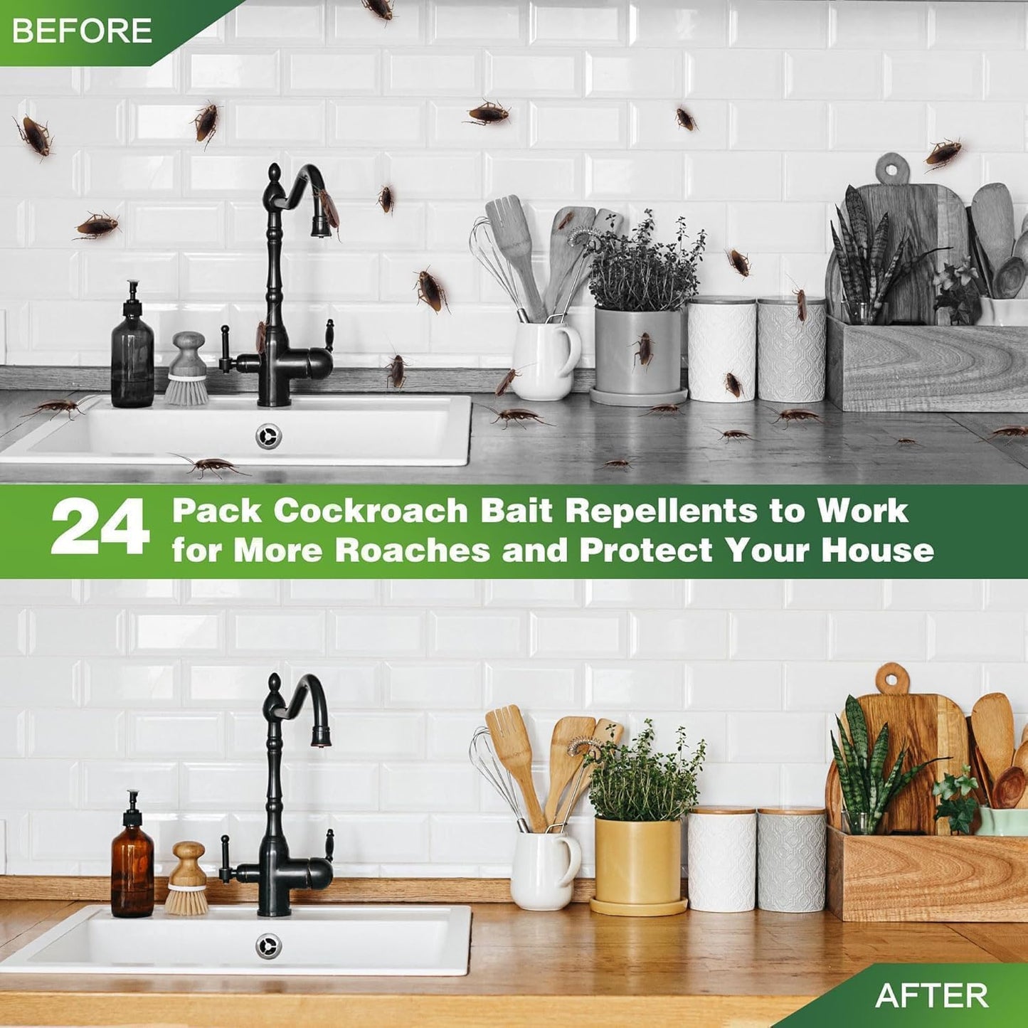 RoachX – Instant Cockroach Killer Gel for Kitchen & Cabinets