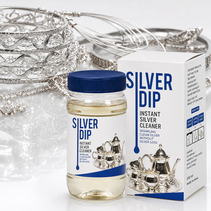 ShineRevive™ Silver Dip – Instantly Restores Shine to Silver Jewellery