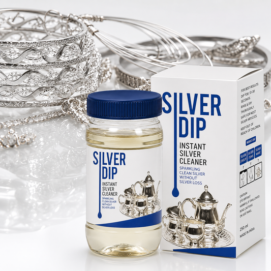 ShineRevive™ Silver Dip – Instantly Restores Shine to Silver Jewellery